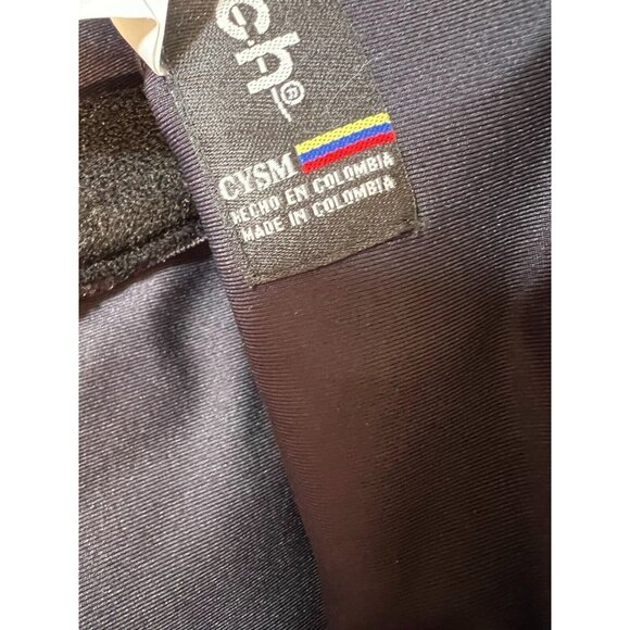 Cysm Push Up Pants Womens XL Black Stretch Front Zip High Rise Pull on Lifetouch - Picture 10 of 11